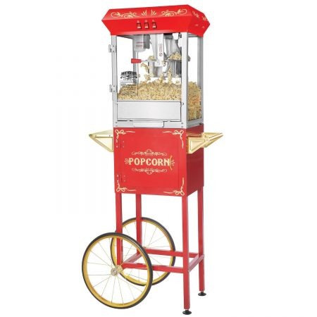 Popcorn machine op kar